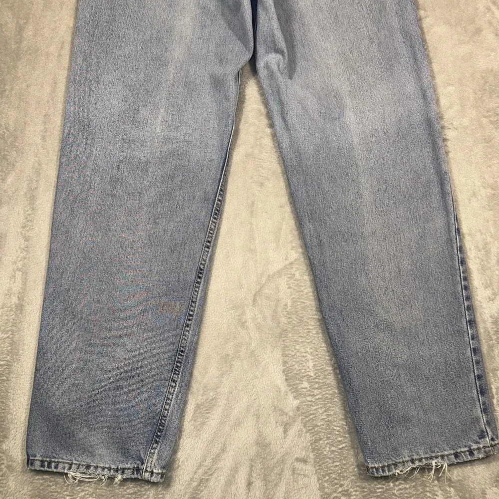 Vintage Levis 550 Jeans Mens 35x31 Light Wash Blue Relaxed Taper‎ Tag 36x32